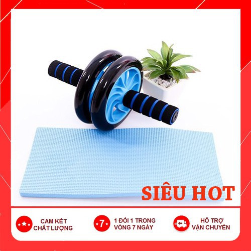 [Tăng Cơ-Tiêu Mỡ]Máy tập cơ bụng bánh xe Con Lăn AB - Dụng Cụ Tập GYM SIÊU HOT BẢO HÀNH 3 THÁNG