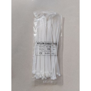 BỊCH 100 SỢI DÂY RÚT 150 ĐEN TRẮNG [ Có Sẵn ] [ Ảnh thật shop tự chụp ]
