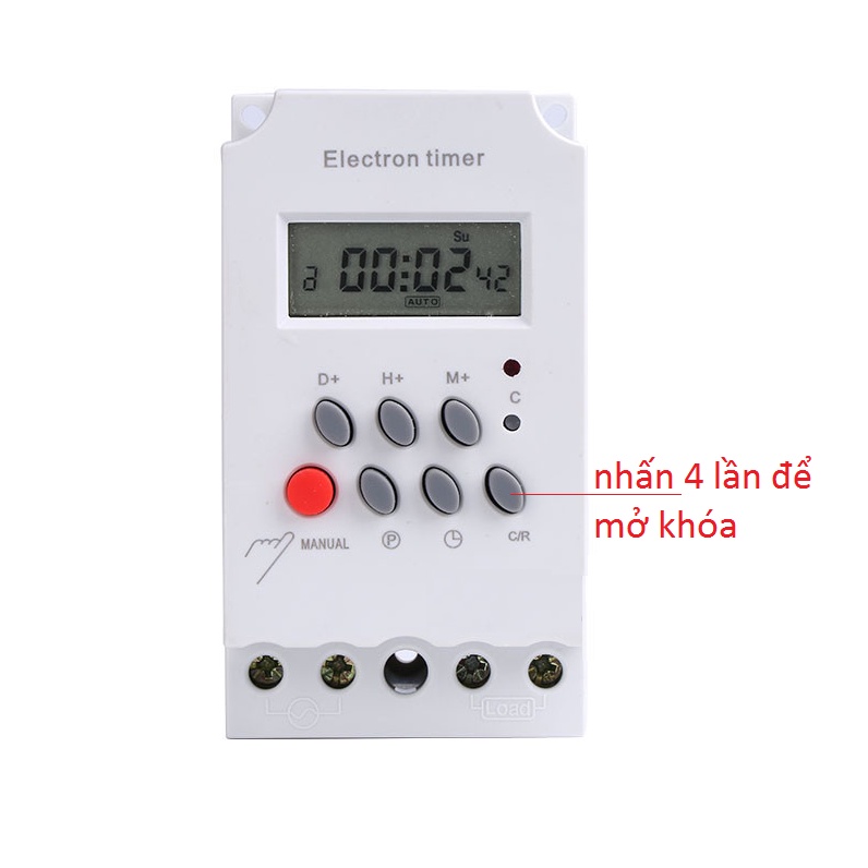 Công tắc hẹn giờ bật tắt thiết bị điện KG316 T-II 16 chương trình, đồng hồ hẹn giờ bật tắt, timer hẹn giờ bật tắt