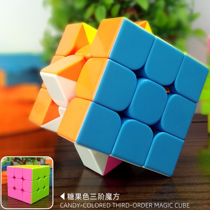 Rubik 3x3 Xoay Siêu Mượt, Không Rít 🍓 Rubic 3 Yongjun Yulong Đồ Chơi Cho Bé