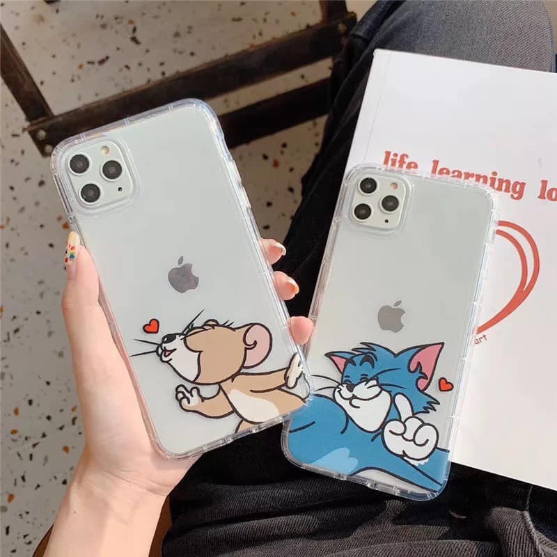 Ốp chống sốc nhựa dẻo trong suốt in hoạt hình disney xinh xắn ( Đủ mã iphone) {Cung cấp sỉ toàn quốc}