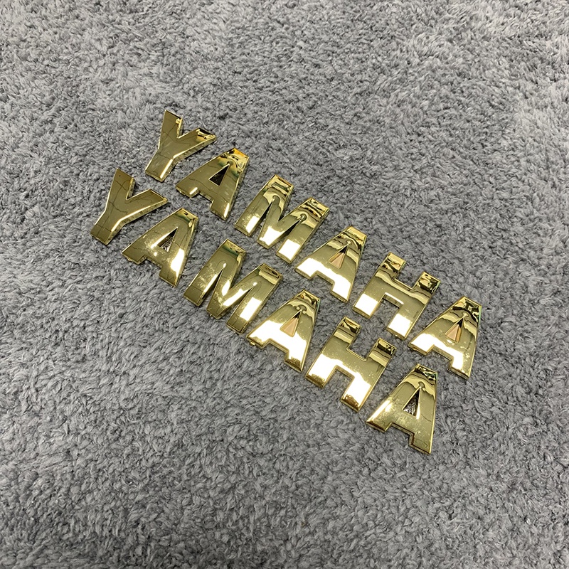 Tem Logo Huy Hiệu Yamaha Xe Máy Biểu Tượng Trang Trí Bằng Nhựa