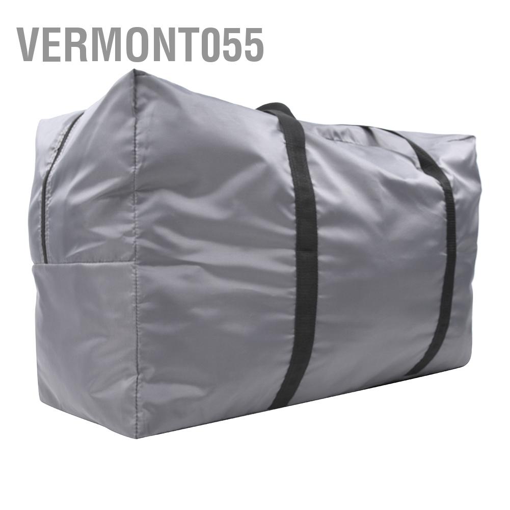 Vermont055 Large Foldable Storage Carry Bag Handbag Accessory for Canoeing Inflatable Boat Gray