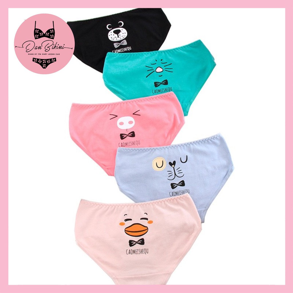 Quần Lót Nữ 💞FREESHIP💞 Quần Lót Nữ cotton dễ thương gợi cảm- Quần lót mỏng mát co dãn in hình hoạt hình mã L105 | BigBuy360 - bigbuy360.vn