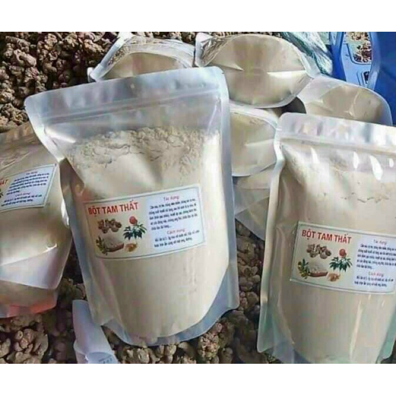500g BỘT TAM THẤT BẮC(cam kết nguyên chất )