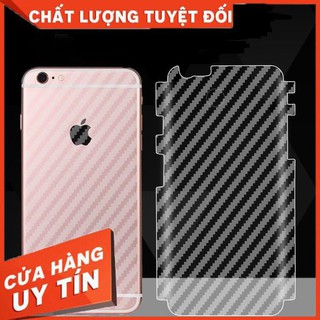 MIẾNG DÁN CARBON IPHONE 5 5s 6 6s 6plus 6splus 7 7plus 8 8plus CACBON