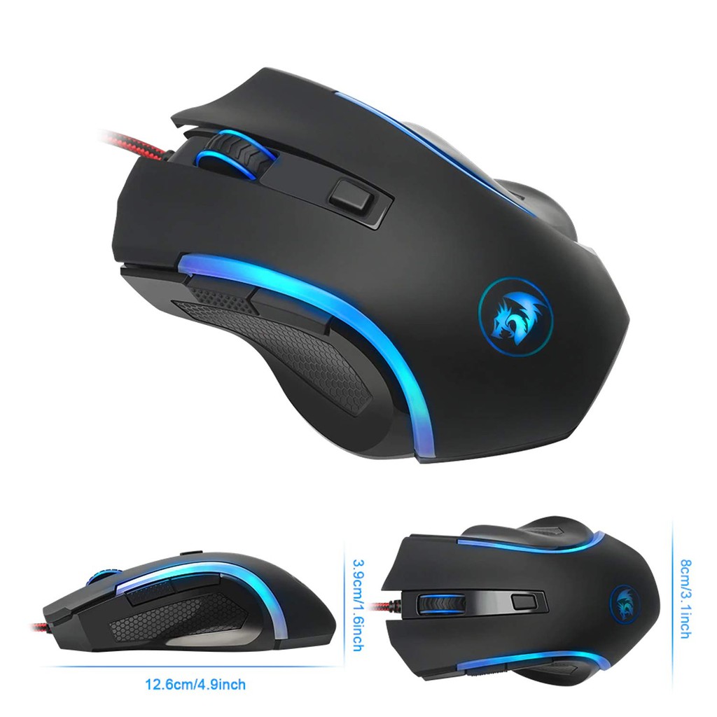 Chuột Gaming Redragon Nothosaur - M606