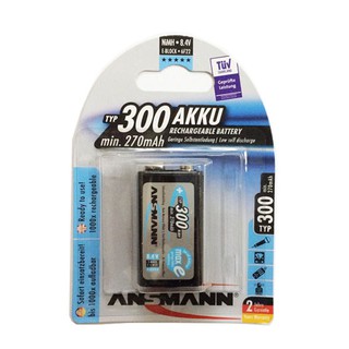 Pin sạc 9V Ansmann 300mAh