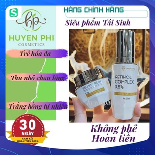 [CHÍNH HÃNG]Bộ tái sinh Huyền Phi Retinol,Kem phục hồi Heli B5 tái tại, trẻ hóa, trắng hồng làn da