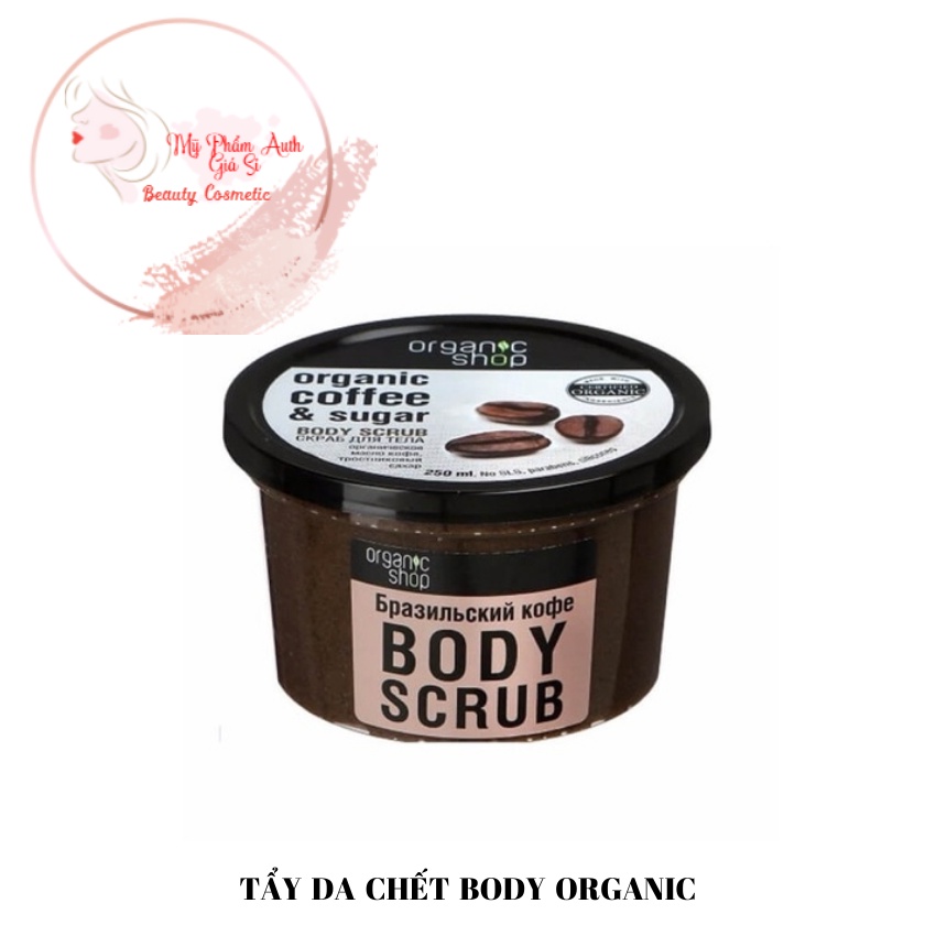 [Free Ship]Tẩy Tế Bào Chết,Tẩy Da Chết Body Organic Làm Sạch Lỗ Chân Lông,Dưỡng Da Trắng Sáng,Mềm Mịn-mpkimngan