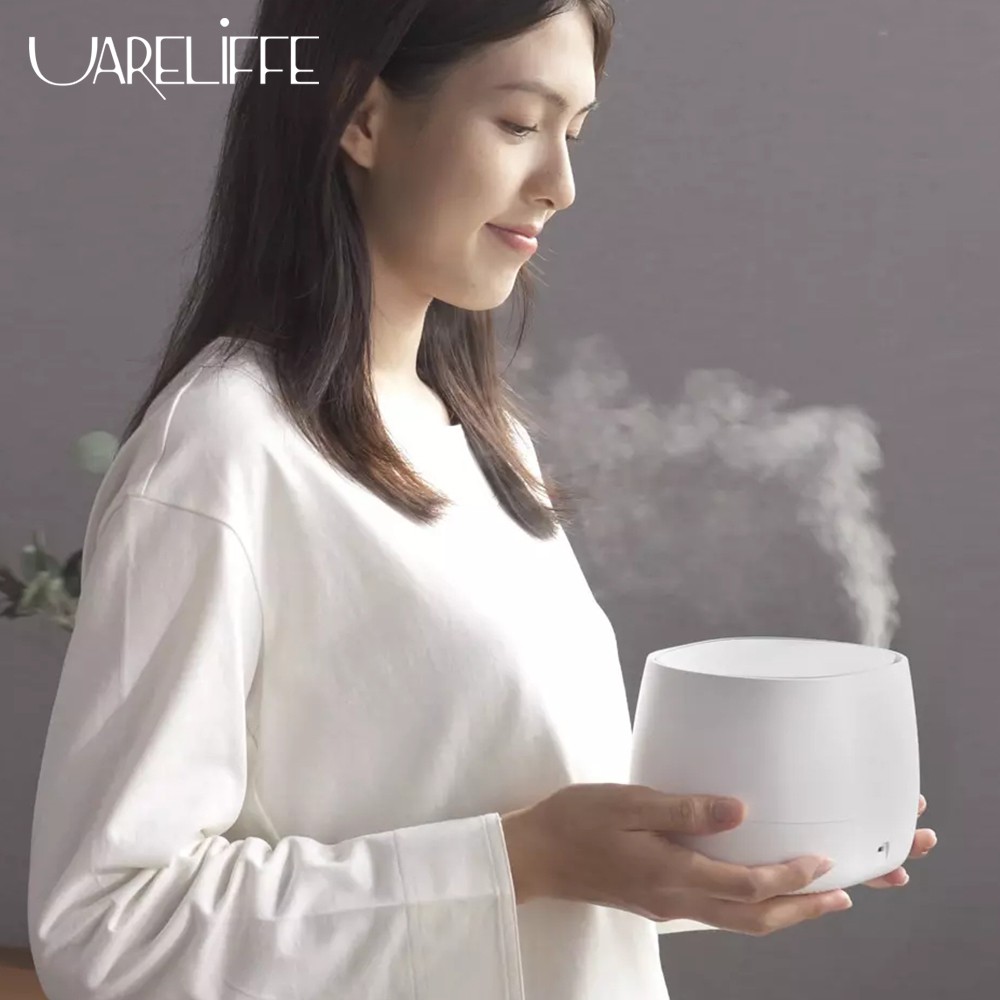 Uareliffe Máy tạo ẩm không khí Aroma Diffuser Pro 360ml Pin lớn USB có thể sạc lại Chất liệu ion bạc kháng khuẩn Tạo ẩm Tạo mùi thơm yên tĩnh Máy tạo sương mù ẩn với Máy lọc không khí ánh sáng ban đêm cho văn phòng tại nhà