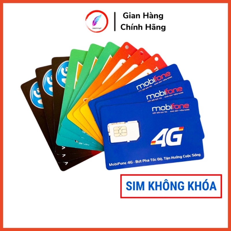 Sim nghe gọi tạo tài khoản MOBI - VIETTEL- VINA - VNMB Đắng ký được nhiều tài khoản