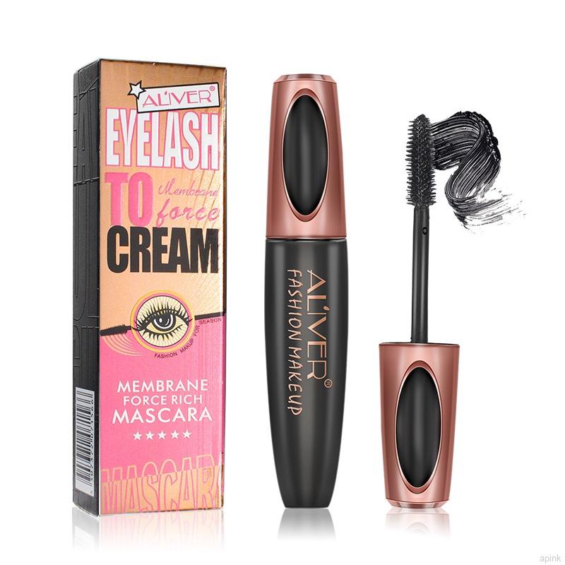 [Hàng mới về] Mascara sợi lụa 4D chống thấm nước chuốt mi dài dày màu đen