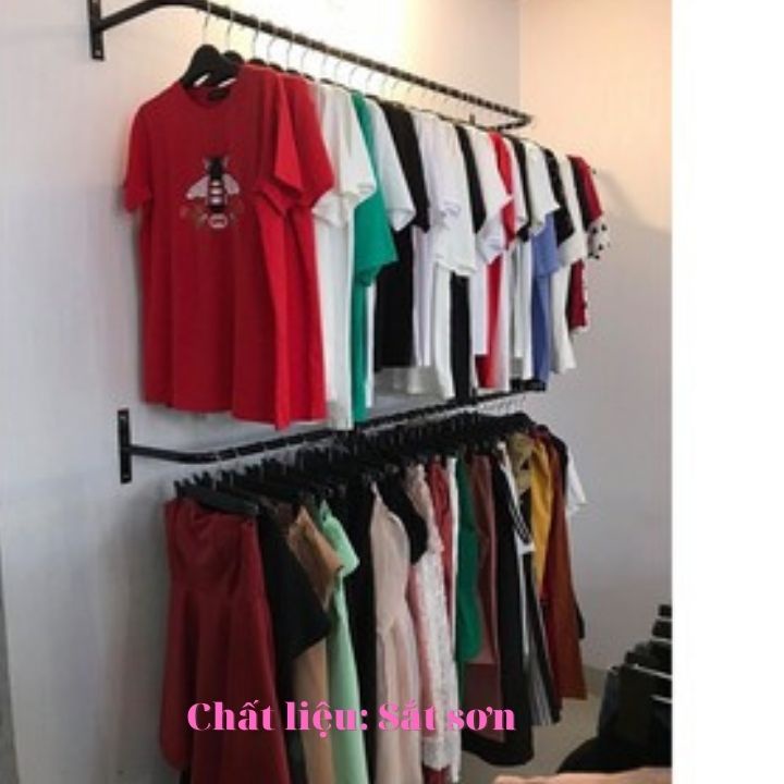 TAY U GĂN TƯỜNG, GIÁ TREO TƯỜNG, SÀO CHỮ U GẮN TƯỜNG SẮT - INOX ( có kèm tắc kê và vít )