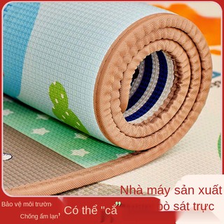 Thảm tập bò dày dặn chống thấm nước và thoáng mát cho bé hai mặt trẻ em phòng khách tấm lót sàn bằng xốp gia