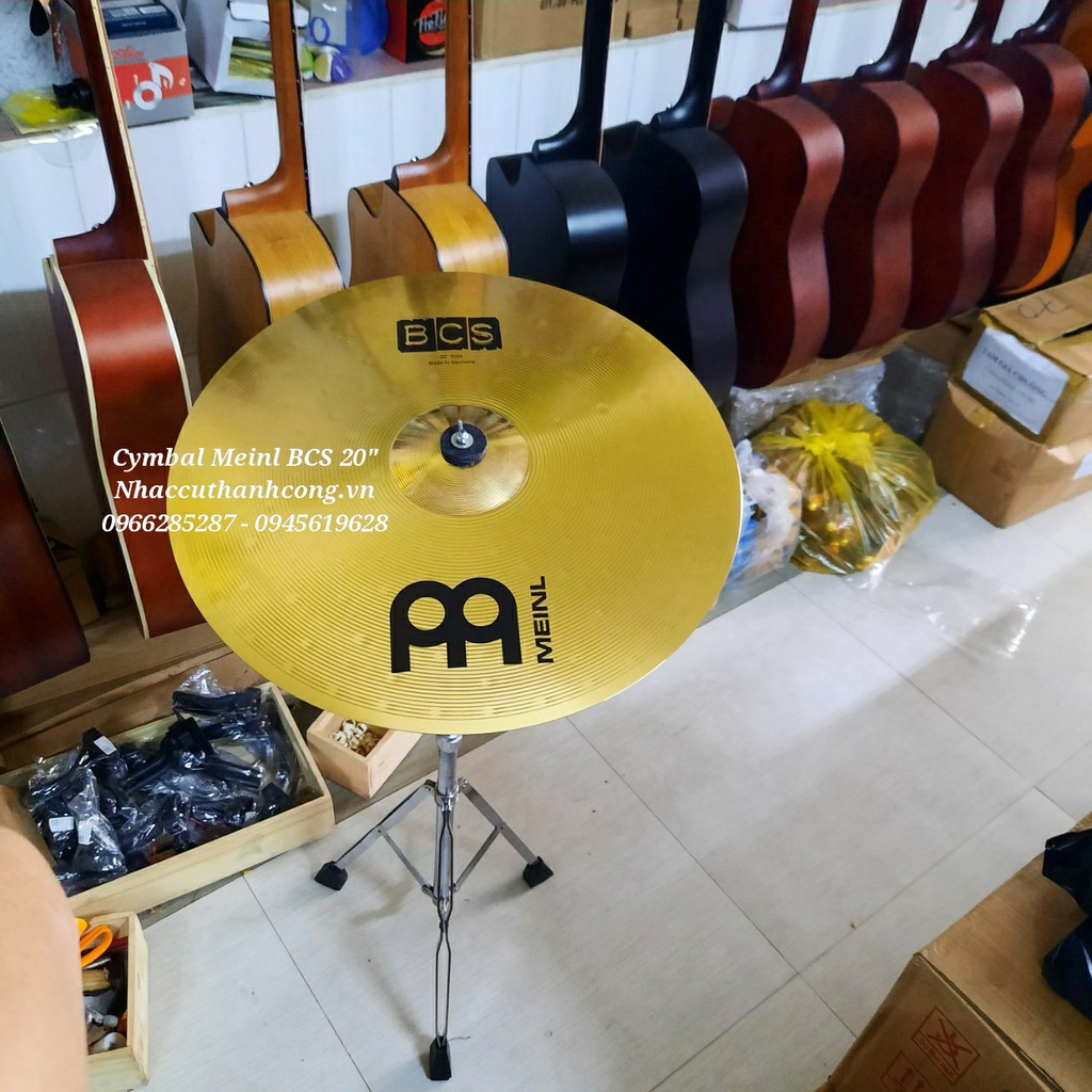 Lá cymbal ride 20 inch Meinl Đức