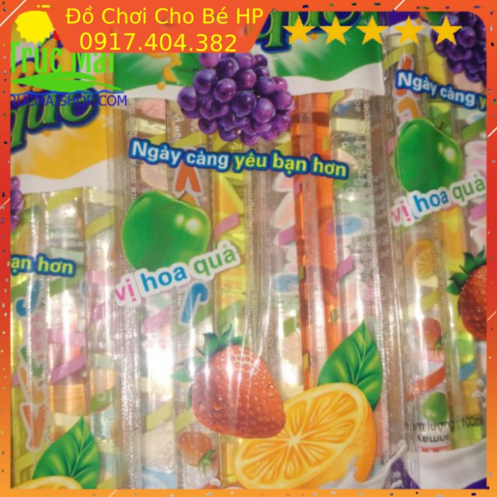 [SIÊU SALE] 1 túi Thạch que Hoa Quả (sỉ) ✅  Đồ Chơi Trẻ Em HP