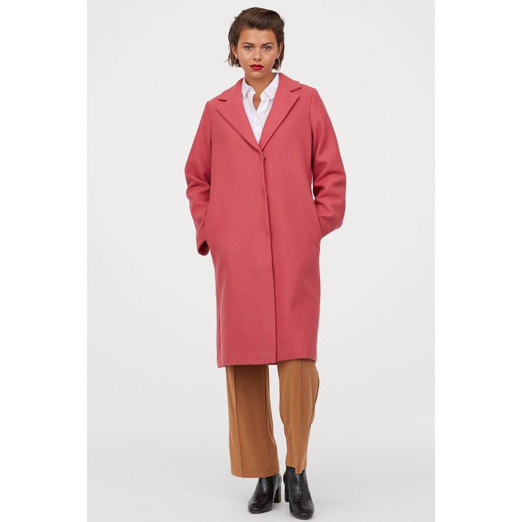 Áo khoác dạ Măng tô H&M Auth