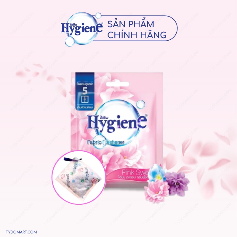 [SIÊU SALE SHOP MỚI] Túi thơm để tủ quần áo Hygiene Thái Lan 5 màu có sẵn đầy đủ