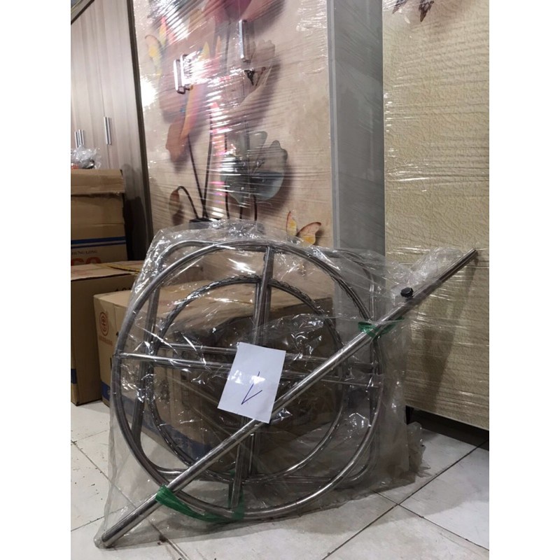 Cây xào tròn phơi đồ inox Qui phúc