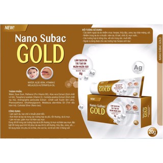 kem bôi sẹo nano su bac god