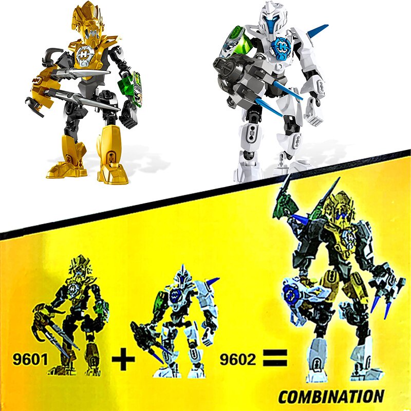 Đồ chơi Lắp ráp Mô hình DECOOL 9601-9606   Hero Factory 3.0 Robots Bionicle action figures