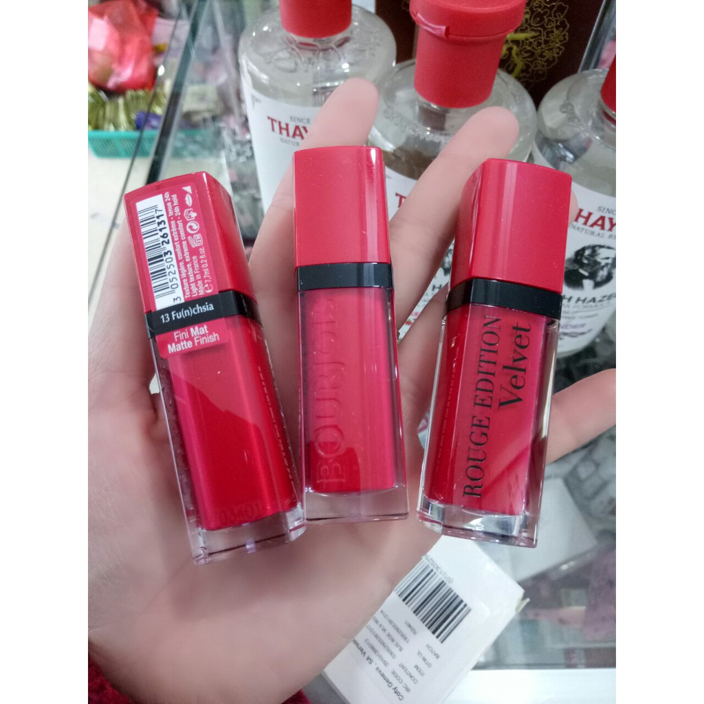 Son BJ Velvet Bourjois RougE ( ẢNH THẬT )