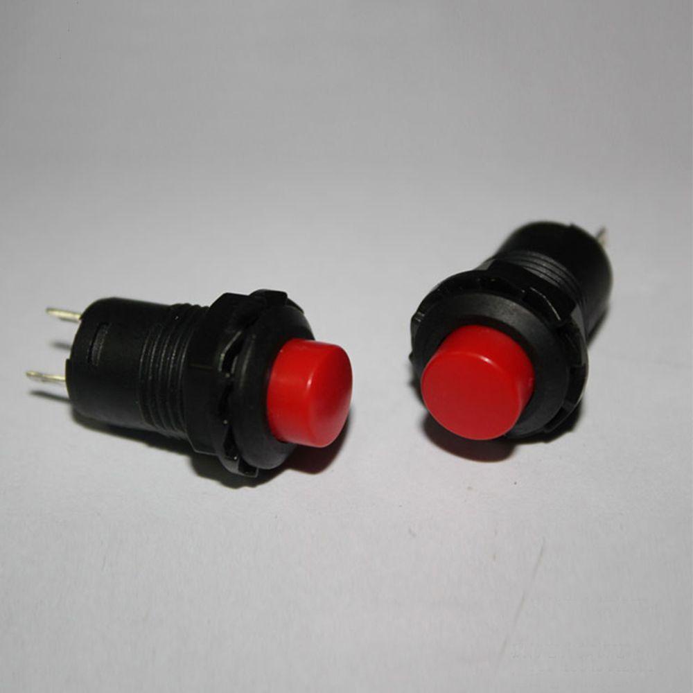 Set 5 Công Tắc Nhấn SPST Dia Tự Động Mini 1.5A N / O Màu Sắc Đa Dạng Cho Xe Hơi / Tàu Thuyền