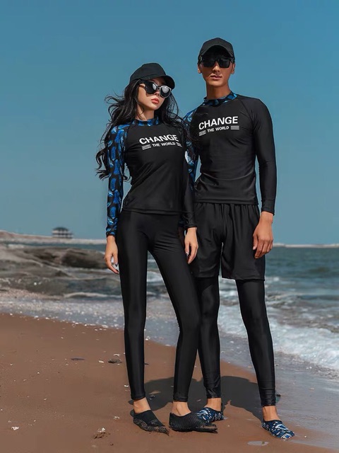 Đồ bơi đôi tay dài quần dài nam nữ CHANCE | BigBuy360 - bigbuy360.vn