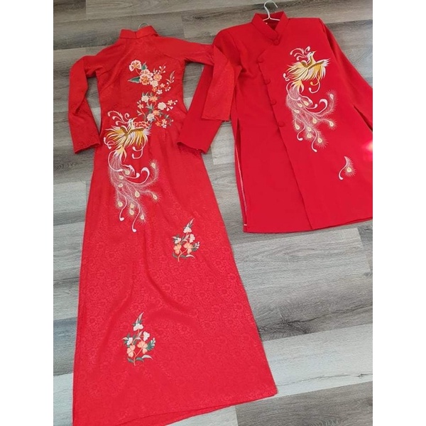 Áo cặp cưới cho cô dâu chú rể