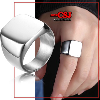 NHẪN NAM TITAN MẶT TRƠN MÀU TRẮNG