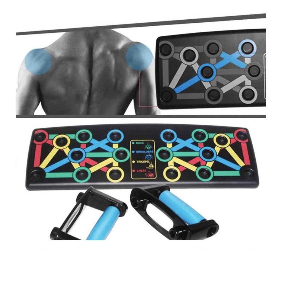 DỤNG CỤ CHỐNG ĐẨY SMART PUSH-UP ĐA NĂNG NHIỀU VÙNG CƠ THỂ HIỆU QUẢ NHANH CHÓNG (CÓ BAO GỒM LIỆU TRÌNH TẬP)