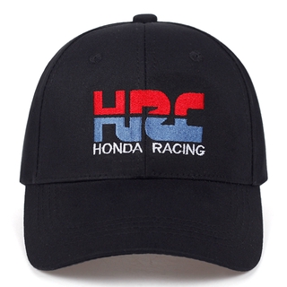 HONDA Mũ lưỡi trai thêu chữ HRC phong cách Hiphop