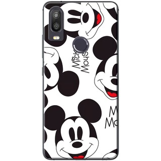 Ốp lưng Vsmart Active 1, Active 1 Plus, Active 3 in hình Chuột trắng đen