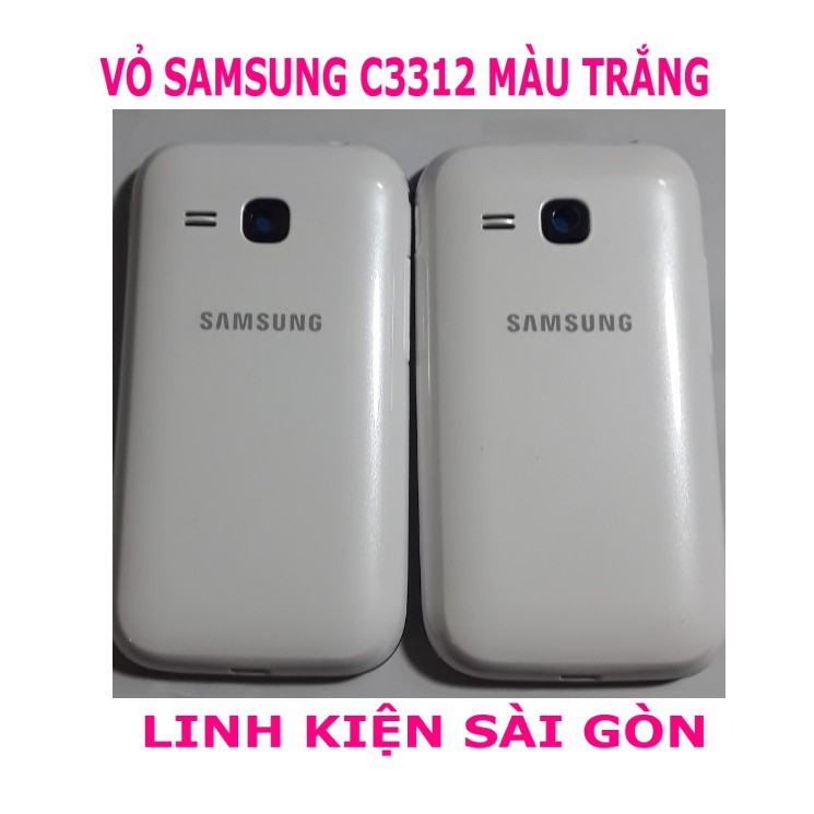 VỎ SAMSUNG C3312 MÀU TRẮNG