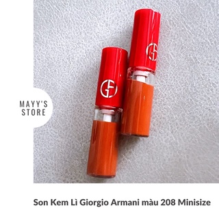Son Kem Lì Giorgio Armani Lip Maestro màu 208 Minisize