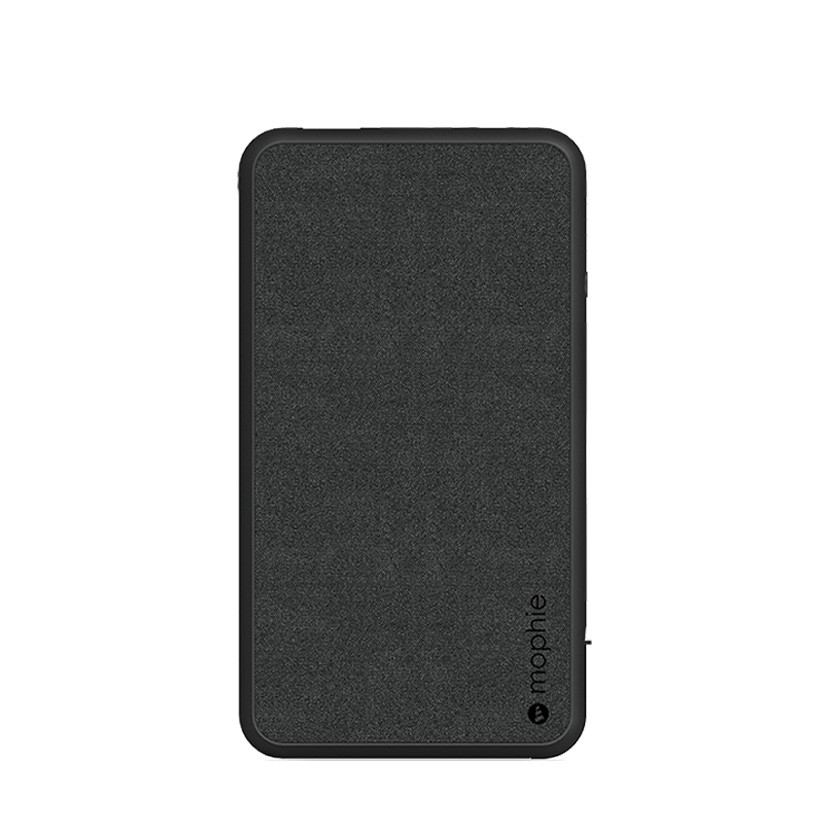 Sạc dự phòng Mophie Powerstation Plus XL Fabric 10.000mAh tích hợp cáp Lightning/Micro