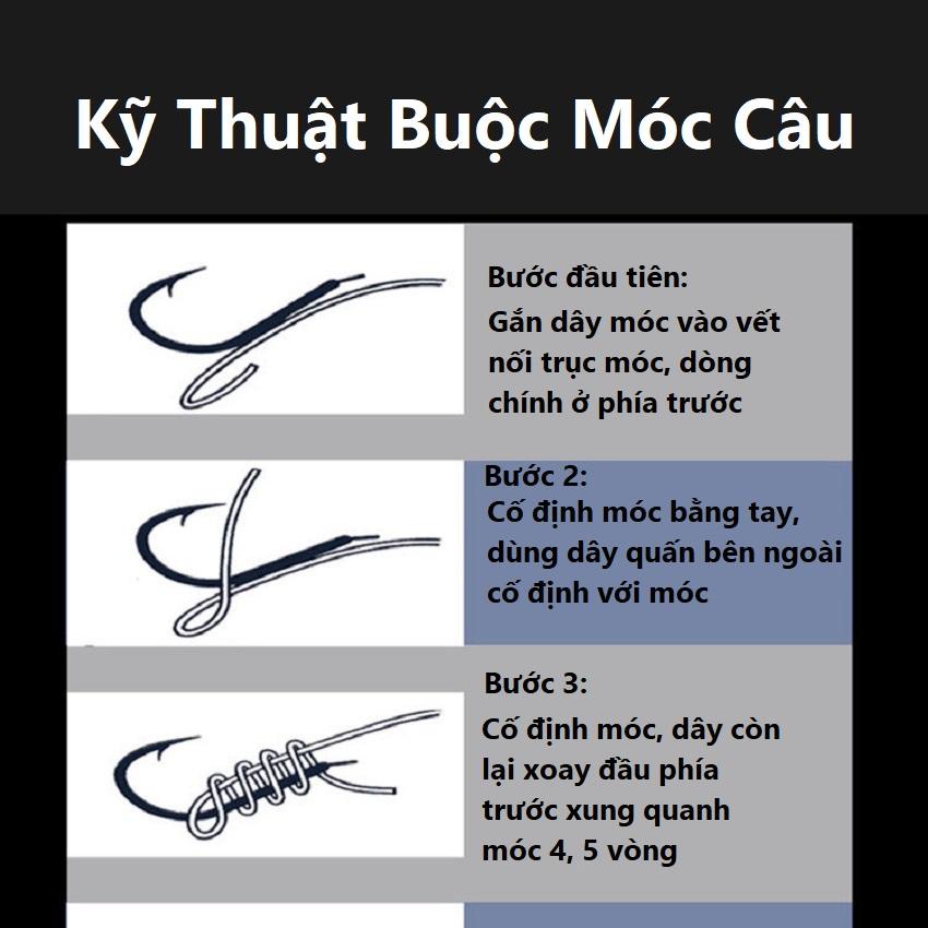 Lưỡi Câu Cá Carbon Có Ngạnh  Cao Cấp Chuyên Câu Đài,Câu Đơn LCC07-Sanami Fishing