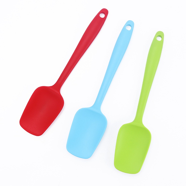 Spatula Cây Vét Bột Phới Trộn Bột Dạng Thìa Dụng Cụ Làm Bánh Nhà Bếp Bằng Silicon Chịu Nhiệt Cao Cấp  - SPA210THIA