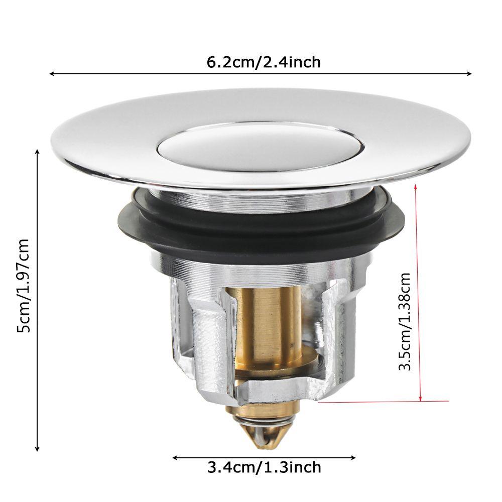 Nắp Cống Thoát Nước Bồn Rửa Chén / Bồn Tắm Thay Thế Bằng Chất Liệu Bền Màu Đen