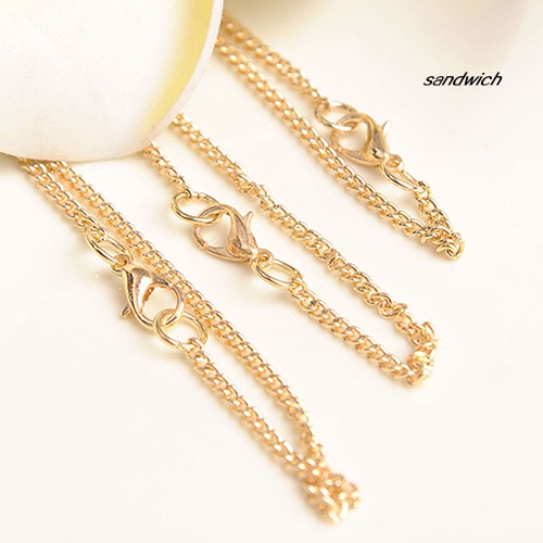 Set 3 vòng cổ mạ vàng hình trái tim cho bạn thân