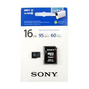 Thẻ nhớ Sony 16GB High Speed Micro SDHC UHS-I 95-60MB/s