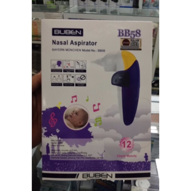 Máy hút mũi Bayern Munchen M2T2 Đức( mẫu mới BB58)