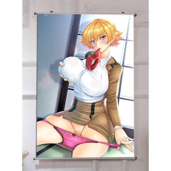 Áp Phích Trang Trí Nội Thất Hình Anime Taimanin Asagi Otaku 60X90cm