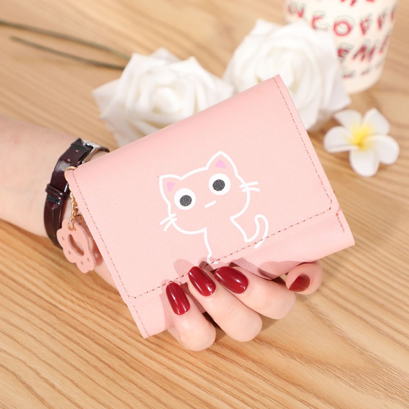 Ví nữ nhỏ gọn bỏ túi mini cầm tay cao cấp đẹp giá rẻ đựng tiền cute dễ thương LOT STORE VD490