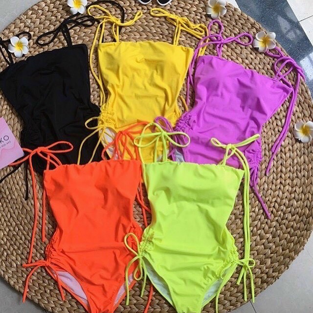 Bikini Nữ Liền Thân Dây Nơ Vai Nhiều Màu Freesize Bin Sports BHV084 | BigBuy360 - bigbuy360.vn