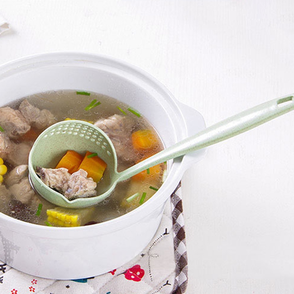 Muỗng Múc Súp Tay Cầm Dài Tiện Dụng Cho Nhà Bếp