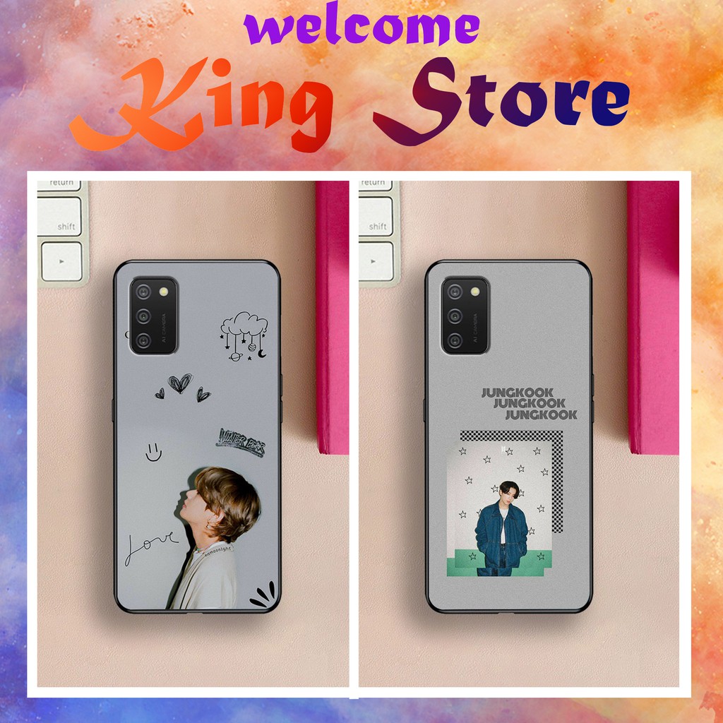 Ốp Lưng Samsung A01/A02/A02s in hình nhóm nhạc nam BTS siêu dễ thương, độc, lạ_KINGSTORE.HN_Ốp SS A01/A02/A02S