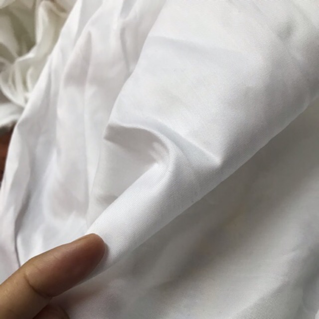 vải trắng 100% côtton