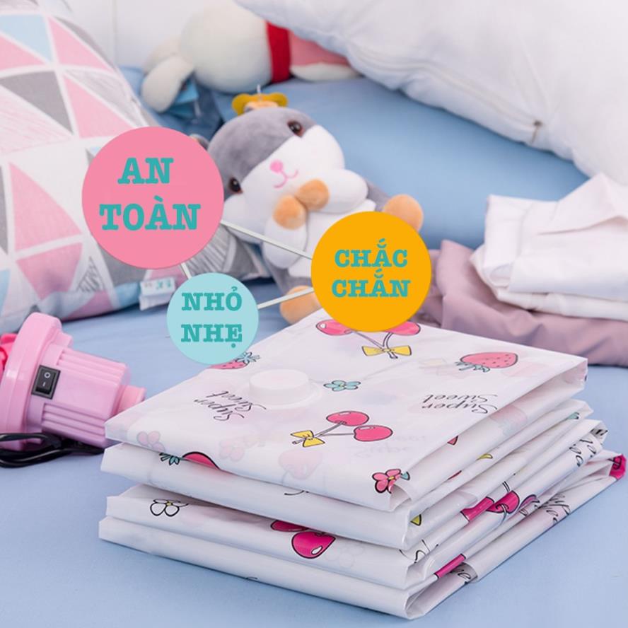 Túi Hút Chân Không Dày Dặn Bảo Quản Quần Áo, Chăn Ga Chống Nấm Mốc Cao Cấp M002 [Rẻ]